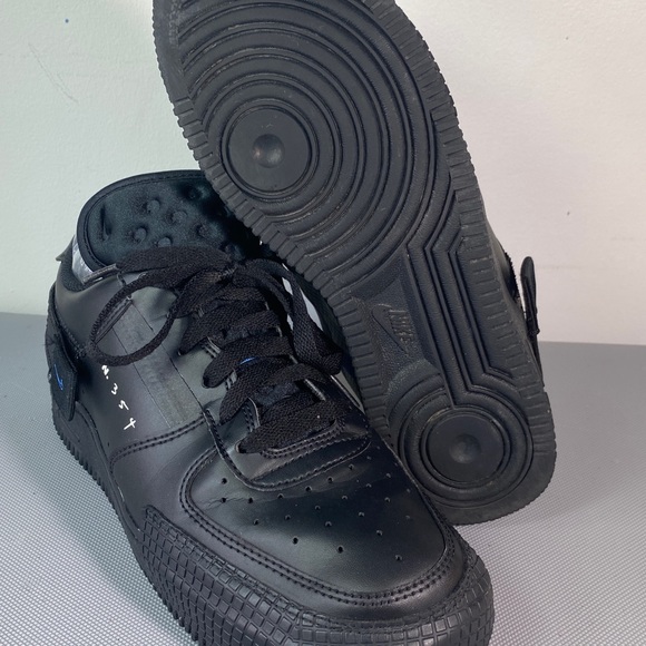 Nike Air Force 1 Drop Type (GS) Black BQ4793-002 Size 6Y - Picture 7 of 7